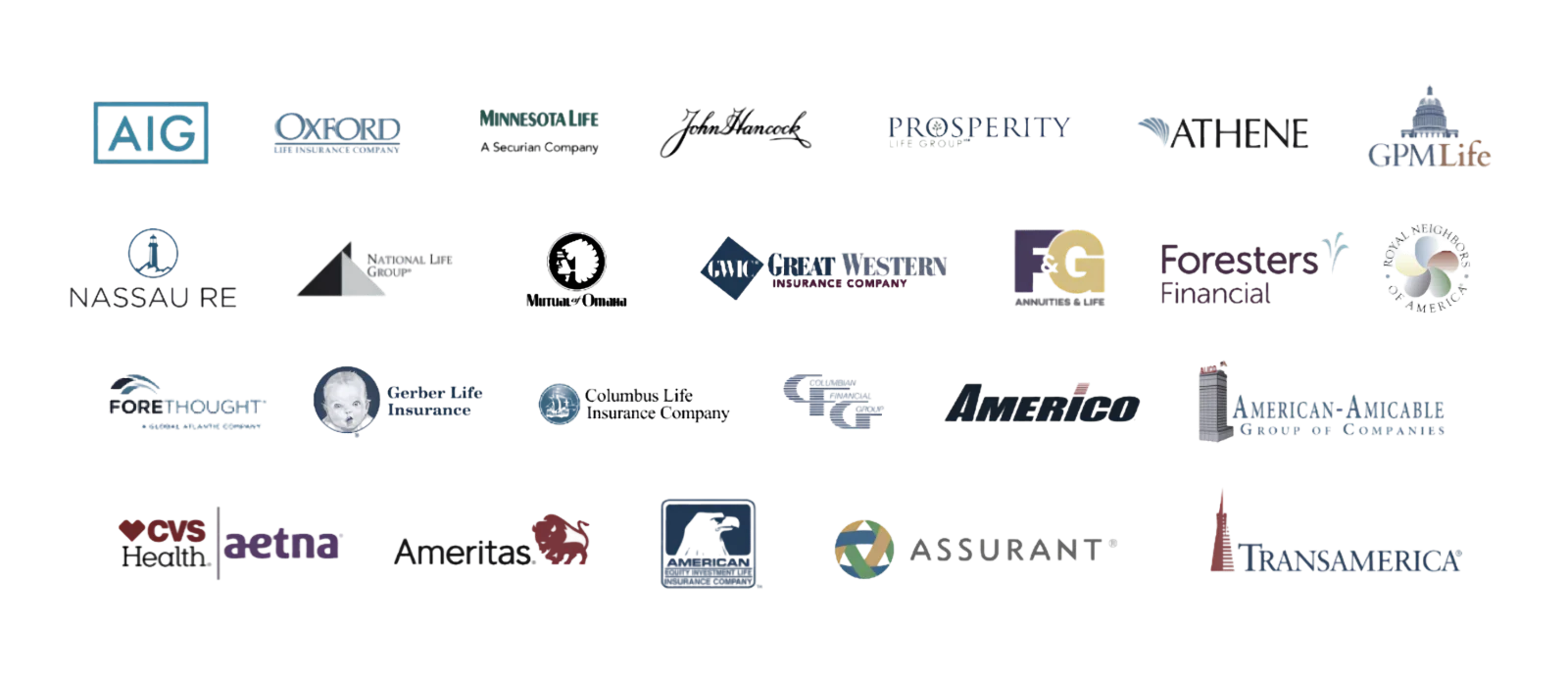 Trusted insurance carriers